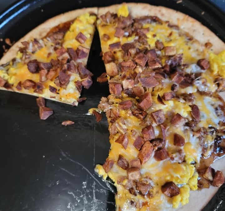 Bacon Jam Breakfast Pizza Review